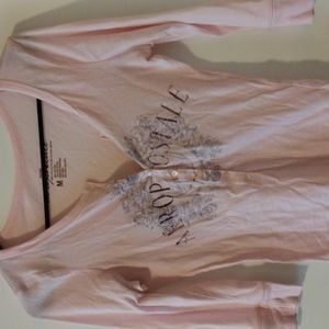 Aeropostale long sleeve original pink size medium